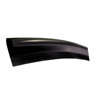 Capping Stripp (Filete de Vinyl) PVC Semi Rigido Negro