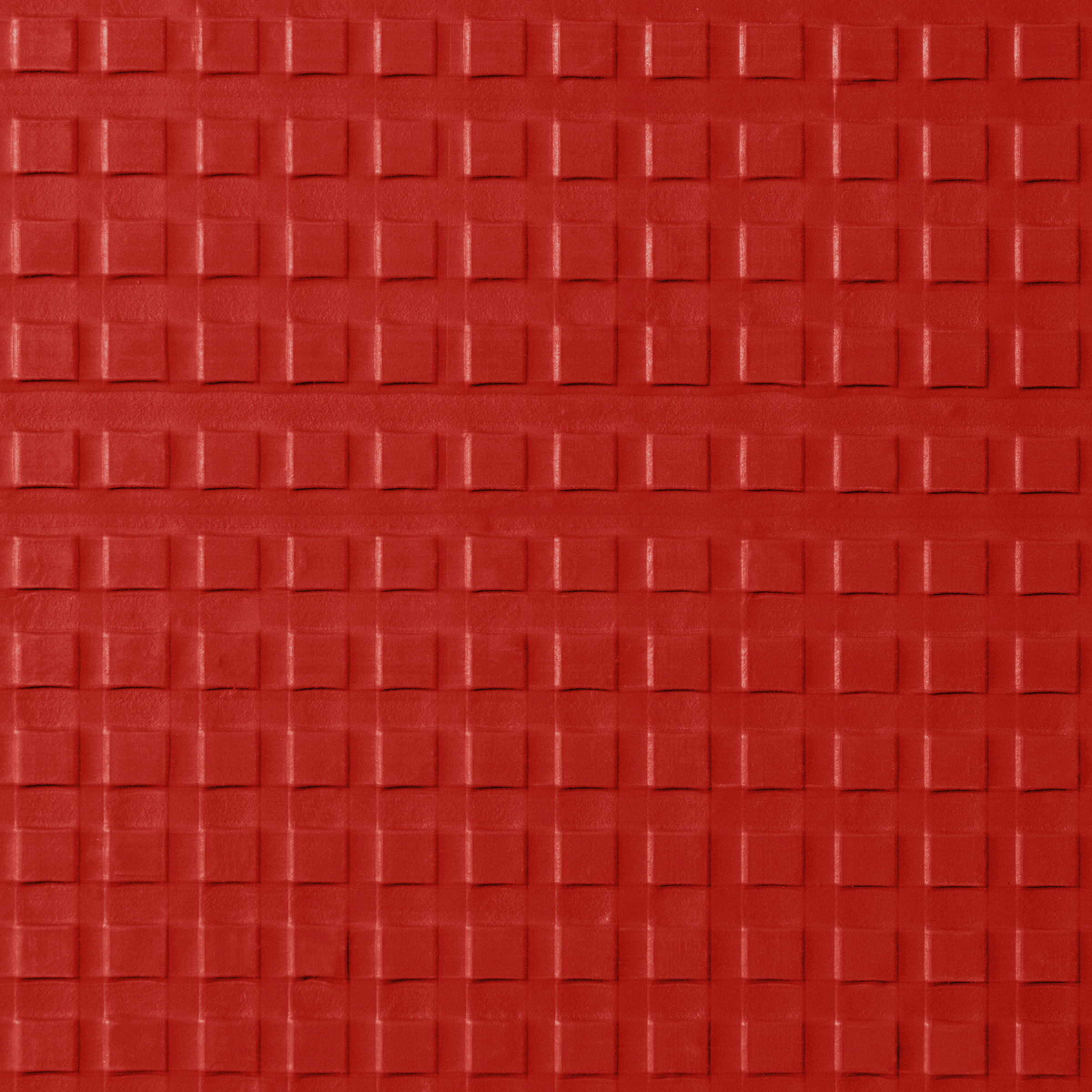 Piso Antideslizante Modelo Cuadrado Rojo 2mm Melavinyl
