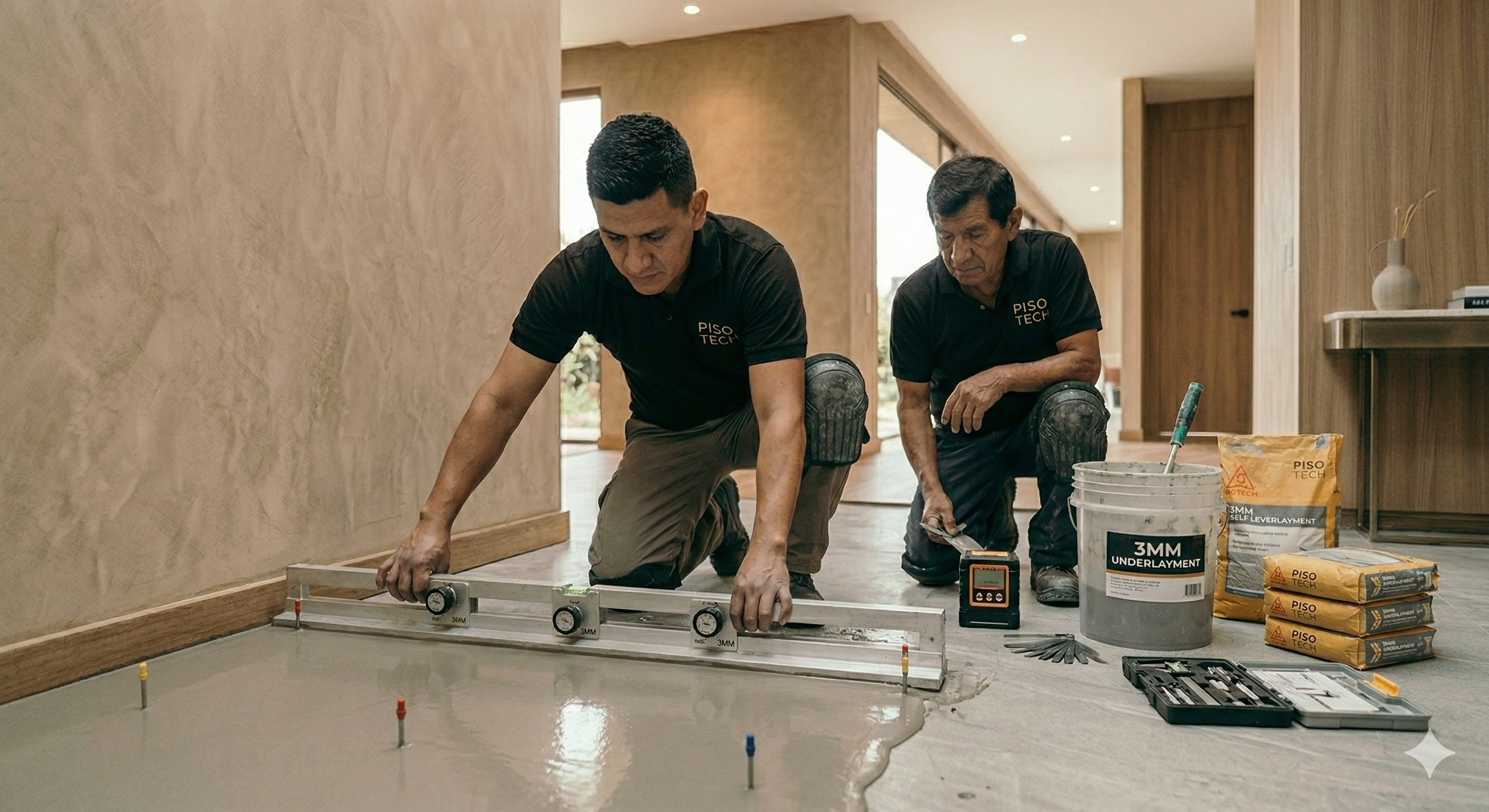 Nivelación de piso 3 - 5 dias