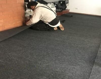 Retiro de Alfombra o Tapizón Existente