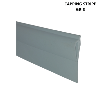 Capping Stripp (Filete de Vinyl) Gris 20MT