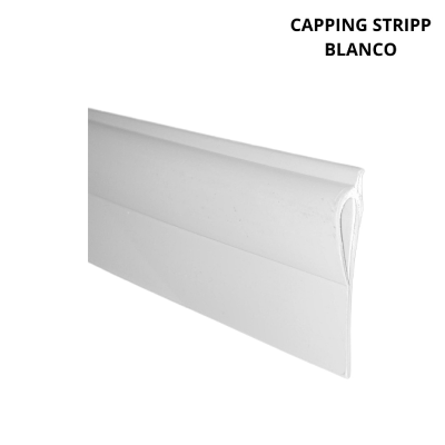 Capping Stripp (Filete de Vinyl) Blanco 20MT