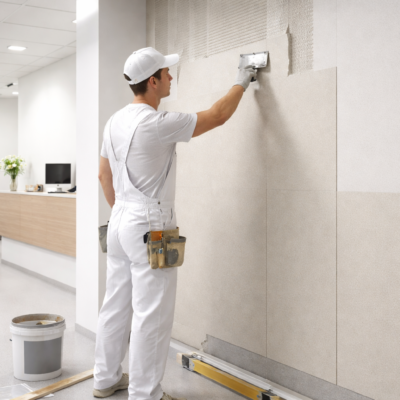 INSTALACIÓN DE PARED HOMOGENEO