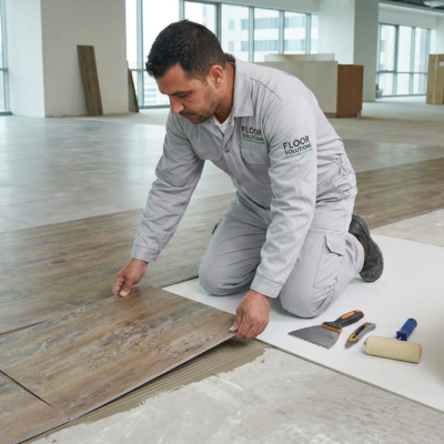 Instalación de piso Decotile