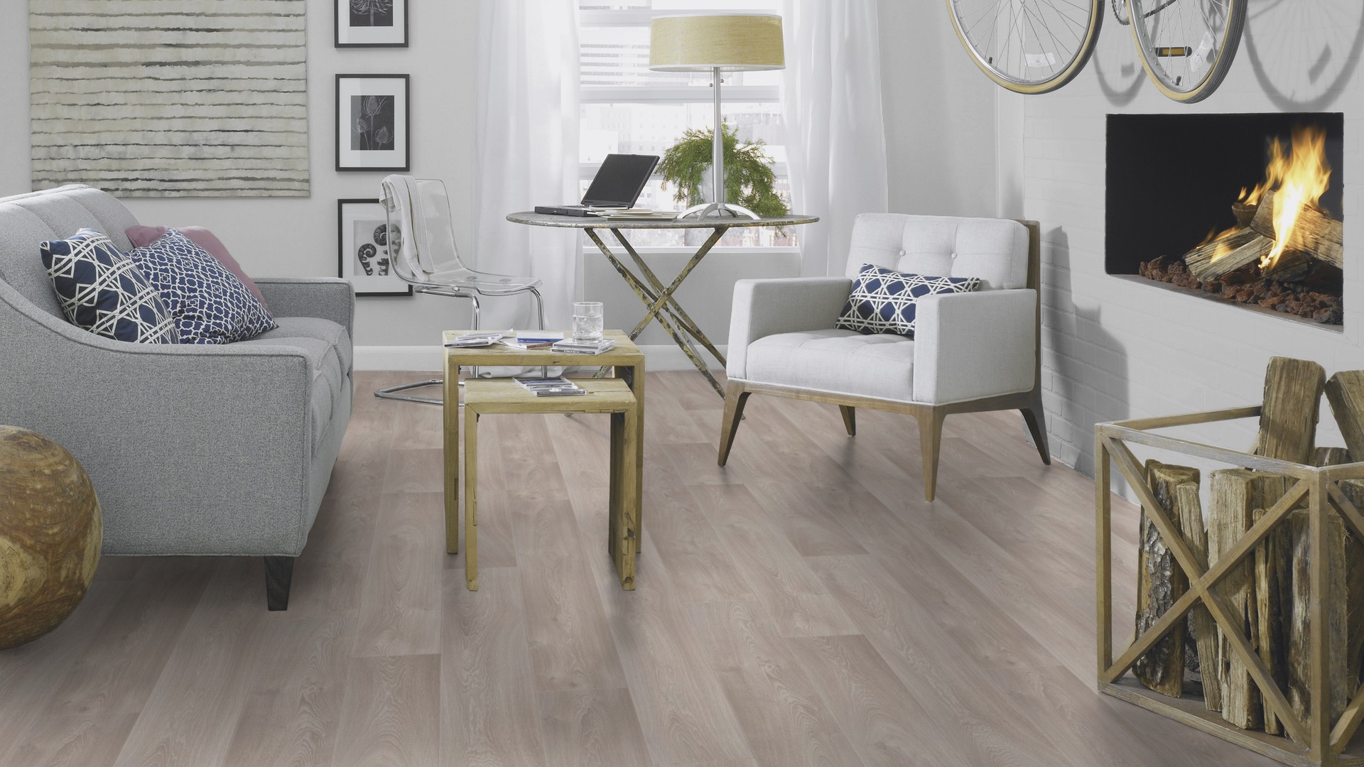 Piso Vinílico Residencial Swan Dark Greige 1.5mm Tarkett - Imagen 2