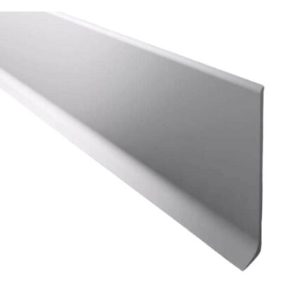 Zocalo de Aluminio P/PISO (80MM) Mate Aluminio