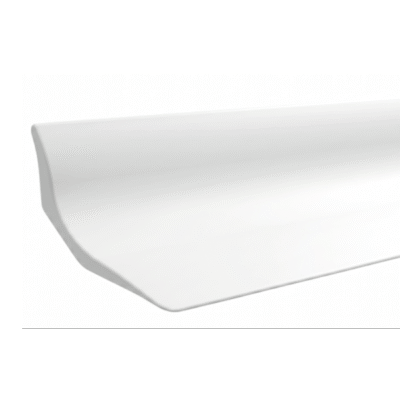 Cove Former de PVC Blanco 38MM X 2.50MT