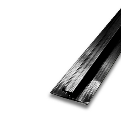 Unión – Perfil Tipo H de Aluminio para Panel Mármol SPC Negro