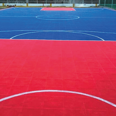 Piso Deportivo para Exterior Baldosa Desmontable de Propileno